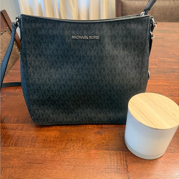 Michael Kors Handbags - Michael Kors Dark Gray Crossbody Bag